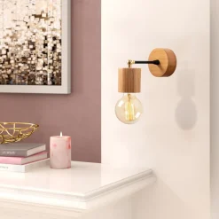 Seinävalaisin Linento Lighting Xanthos puu