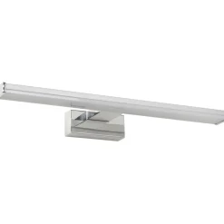 Seinävalaisin Lucide Onno LED 1x8W IP44 satiinikromi