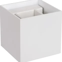 Seinävalaisin Lucide Xio LED neliö 1x4W valkoinen