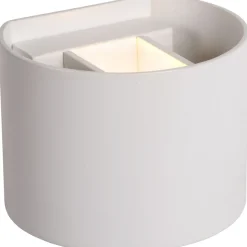 Seinävalaisin Lucide Xio LED pyöreä 1x4W valkoinen