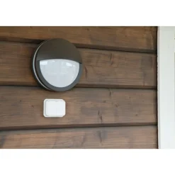 Seinävalaisin Lumia AVN260LGH IP54 60W E27 grafiitinharmaa luomella