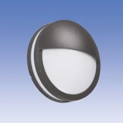 Seinävalaisin Lumia LED AVN260LGHLED Ø 260x102 mm luomella grafiitinharmaa