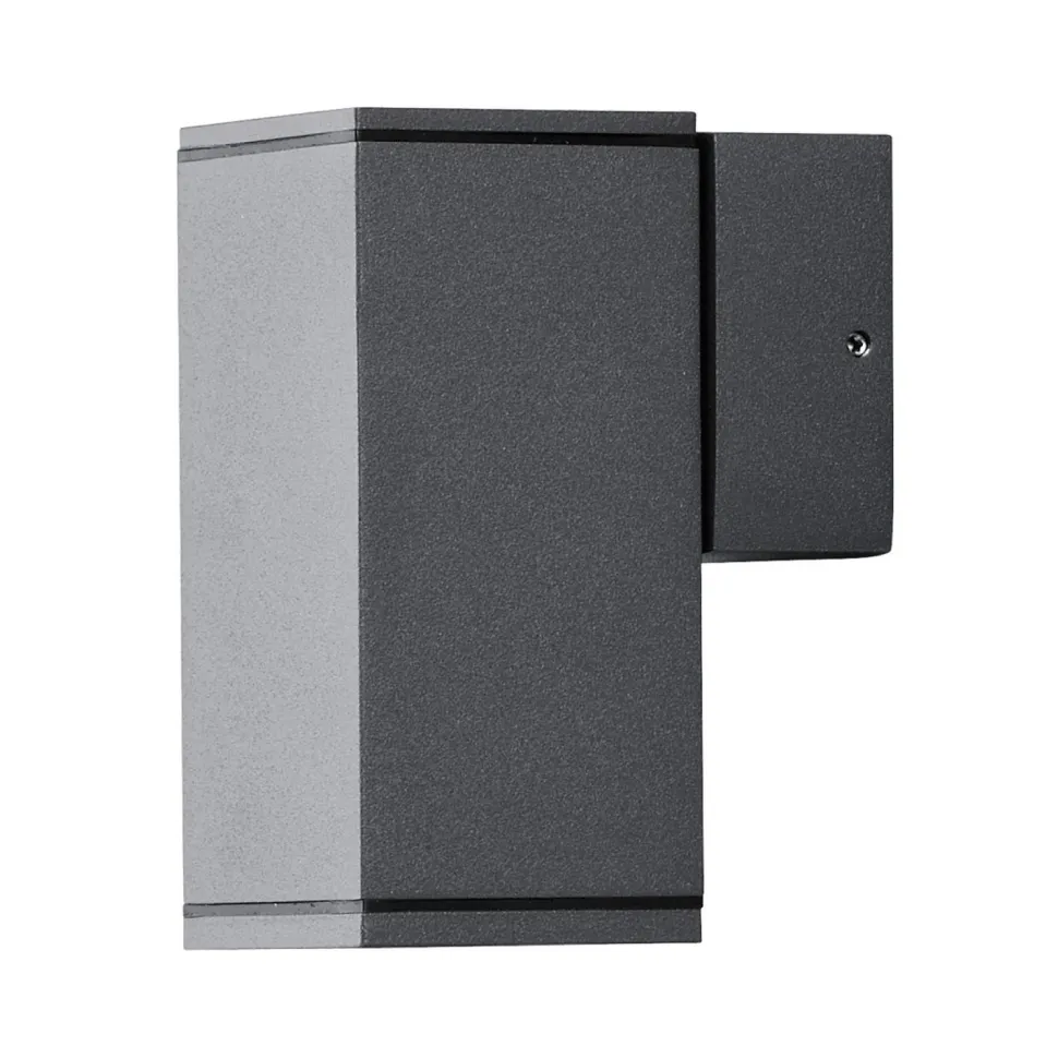 Seinävalaisin Monza 7908-370 65x100x135 mm alas antrasiitti