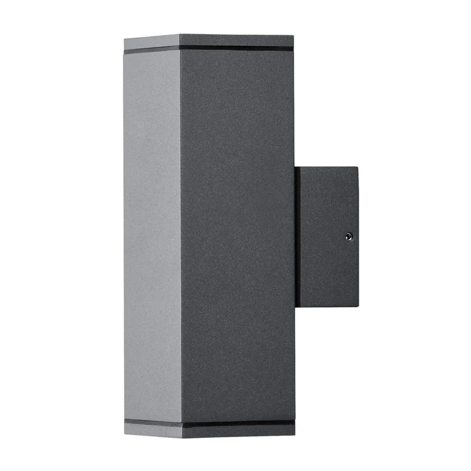 Seinävalaisin Monza 7907-370 65x100x200 mm ylös/alas antrasiitti