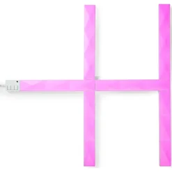 Seinävalaisinpaneeli Nedis WIFILW06RGB SmartLife Wi-Fi LED RGBIC
