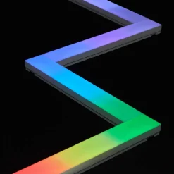Seinävalaisinpaneeli Nedis WIFILW06RGB SmartLife Wi-Fi LED RGBIC