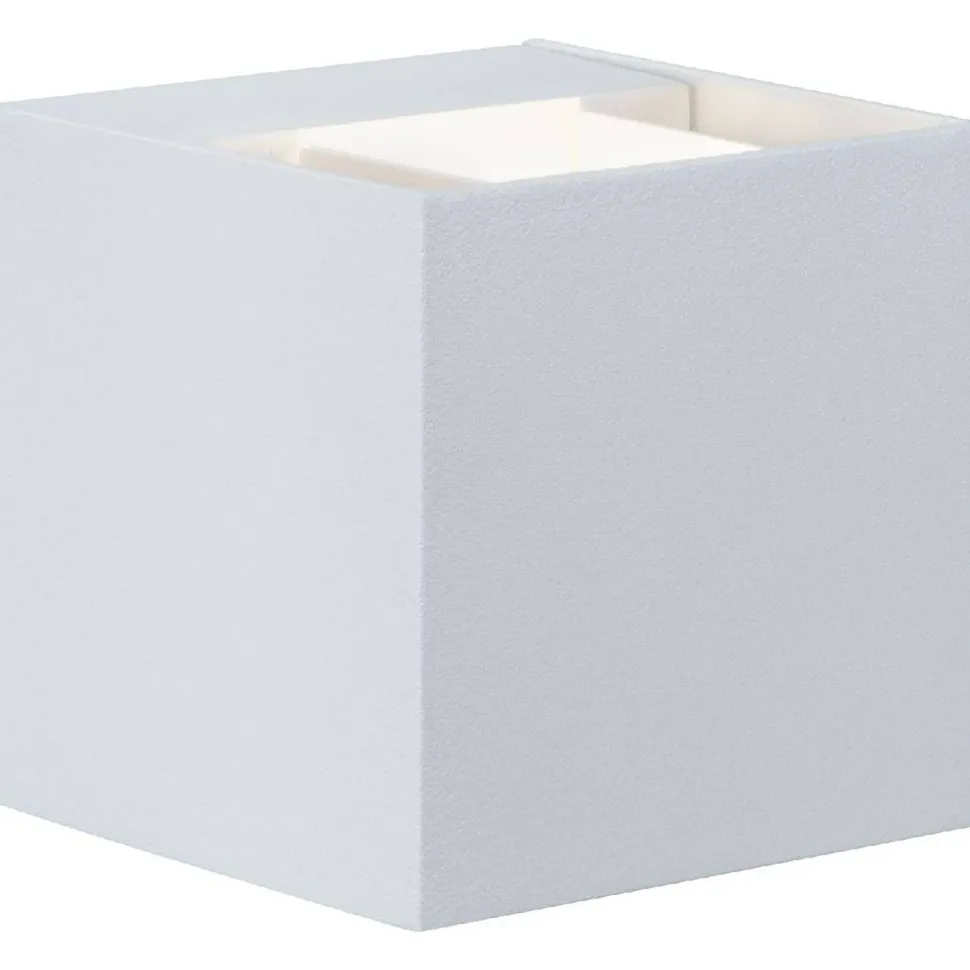 Seinävalaisin Paulmann Cybo LED IP65 80x80mm valkoinen