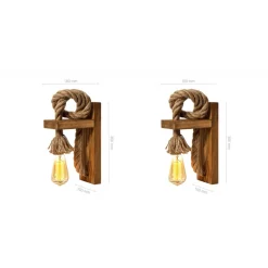 Seinävalaisinsetti Linento Lighting Kendo puu
