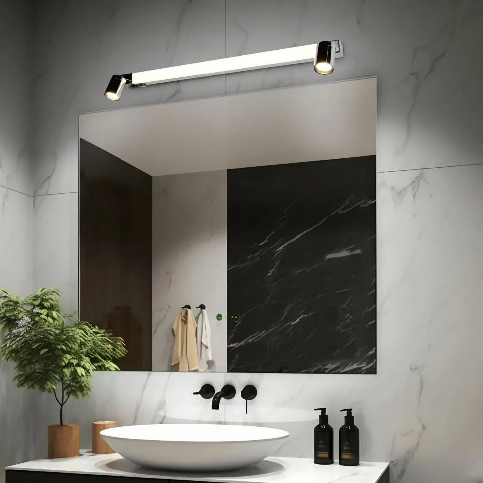 Seinävalaisin Trio Enrico H2O, LED + 2xGU10, eri kokoja ja värejä