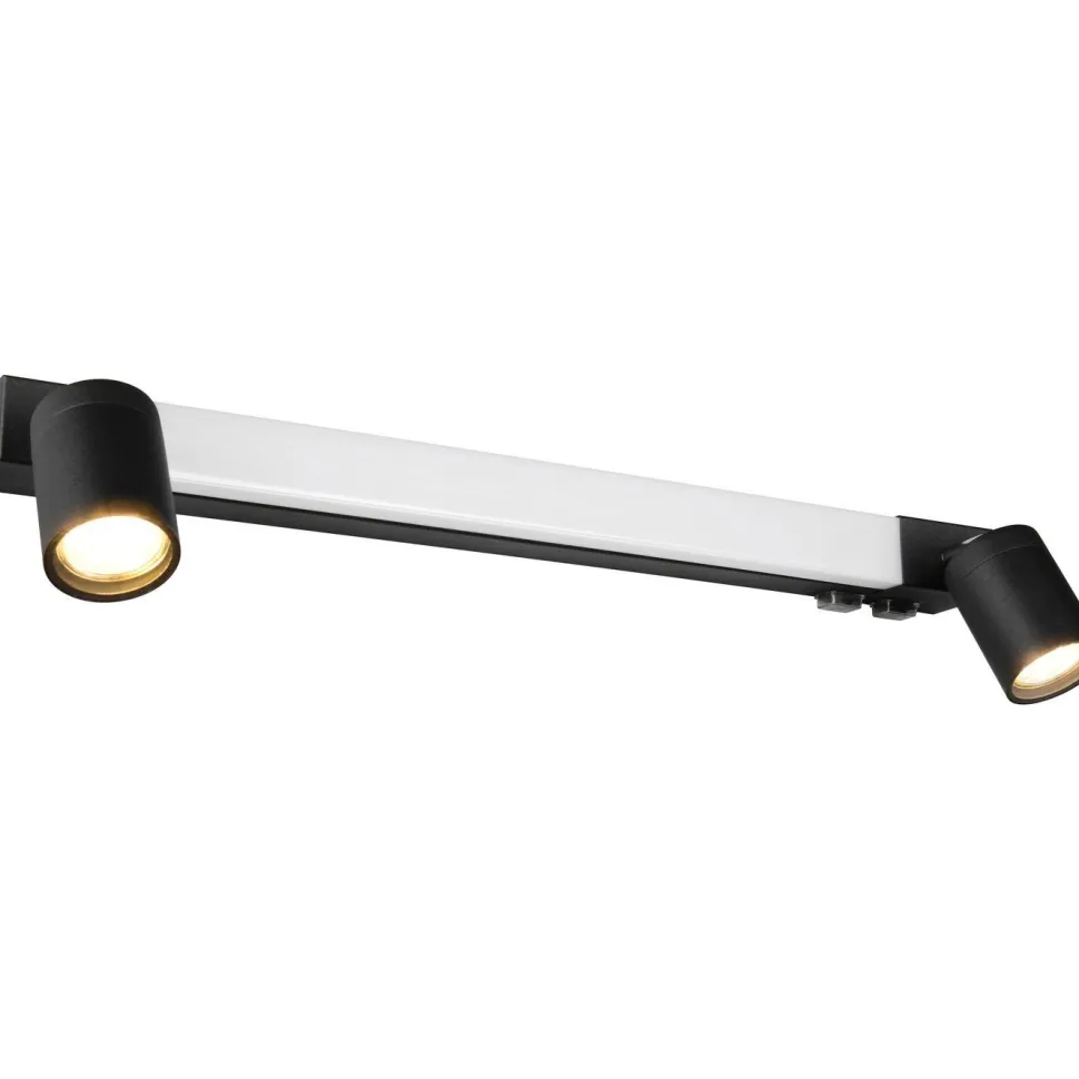 Seinävalaisin Trio Enrico H2O, LED + 2xGU10, eri kokoja ja värejä