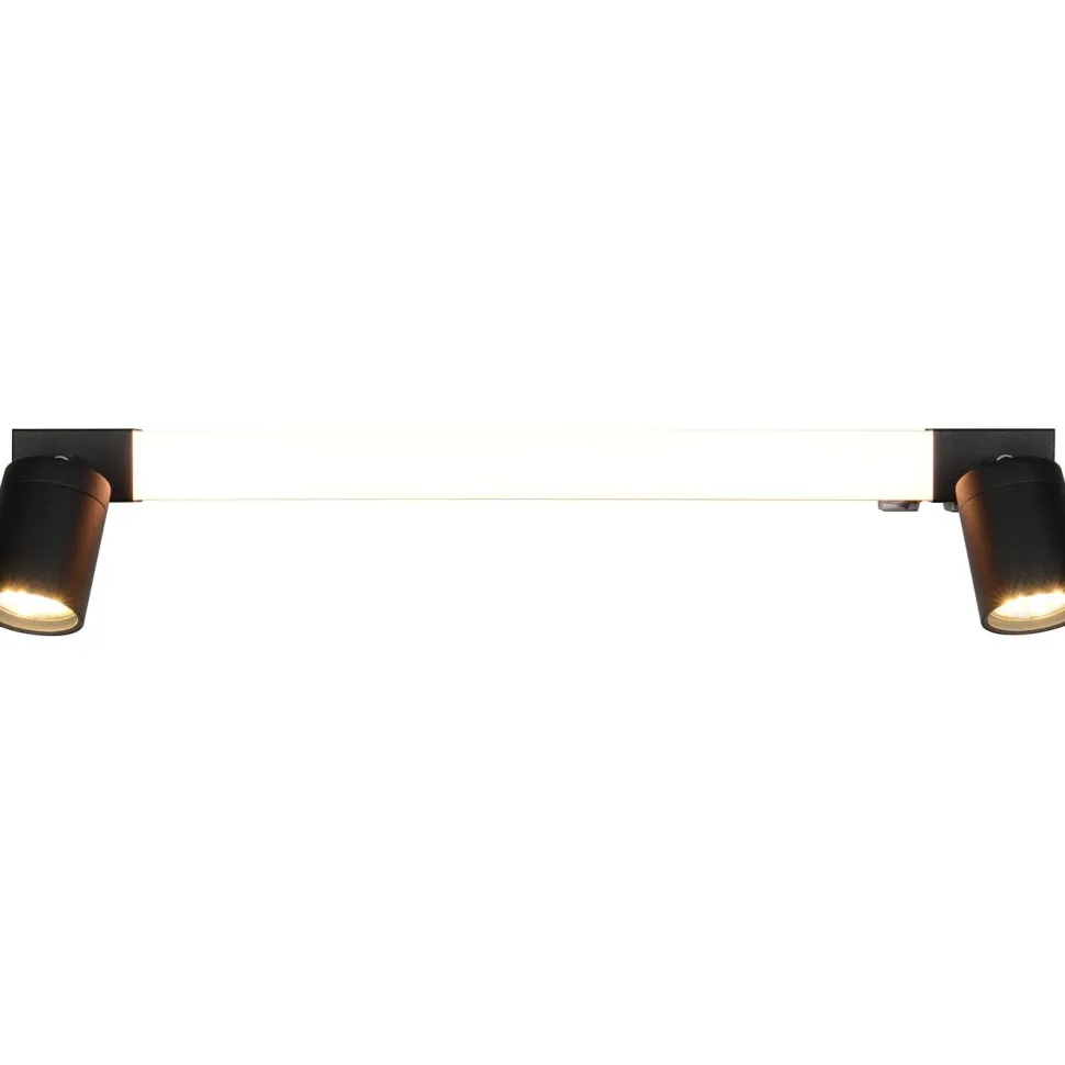 Seinävalaisin Trio Enrico H2O, LED + 2xGU10, eri kokoja ja värejä