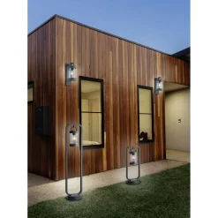 Seinävalaisin Trio Sambesi 330x125x186 mm antrasiitti IP44