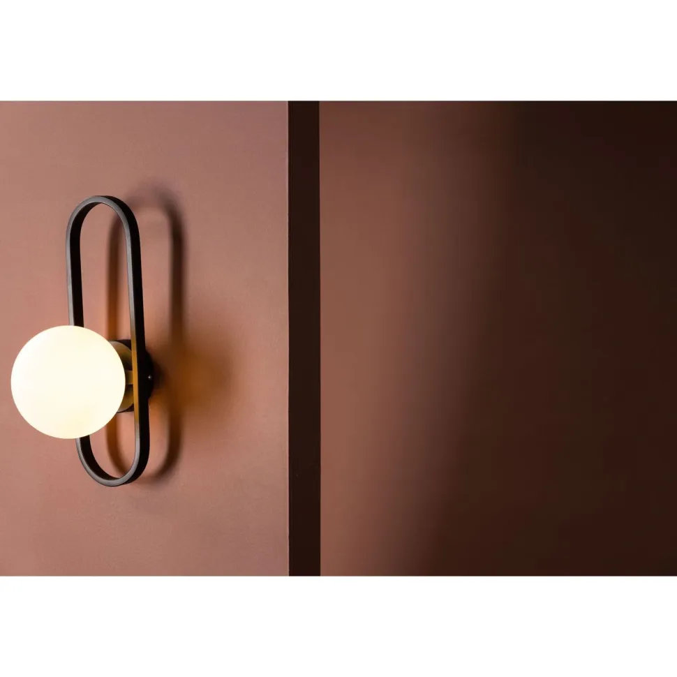 Seinävalaisin Venture Home Alpes, 40x15x19cm, musta