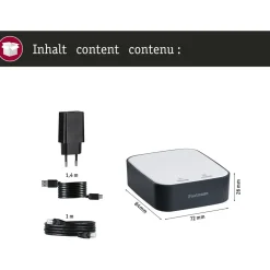 Smart Home Zigbee 3.0- portti Paulmann Smik, antrasiitti