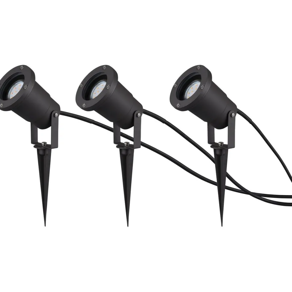 Spotti Trio Ubangi 3xGU10 antrasiitti