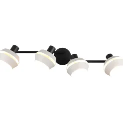 Spotti Trio Isla 4-osainen E14 musta/valkoinen