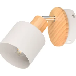 Spotti Trio Shanti E14 lämmin harmaa/puu