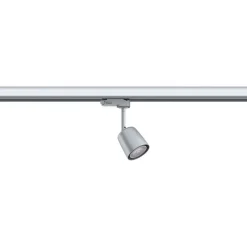 Spottivalaisin kiskoon Paulmann ProRail3 Cover, GU10, max.10W, himmennettävä, hopea