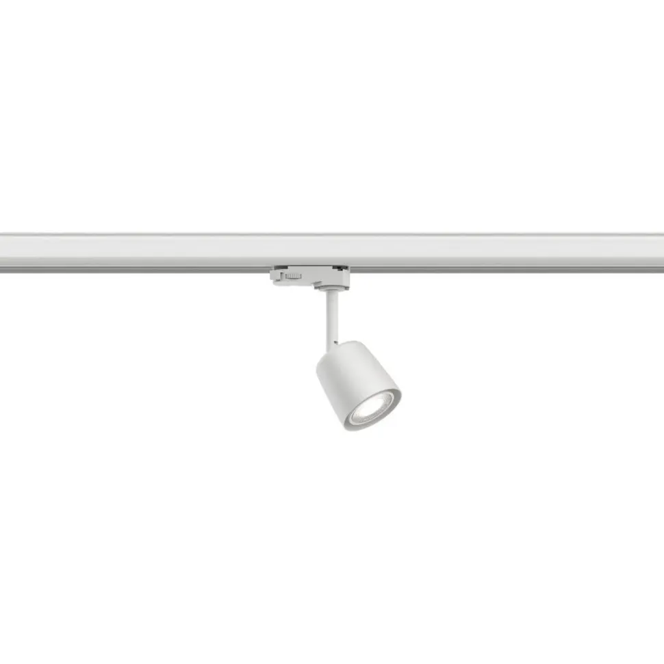 Spottivalaisin kiskoon Paulmann ProRail3 Cover, GU10, max.10W, himmennettävä, hopea