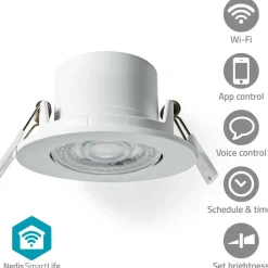Spottivalaisin Nedis WIFILCS10WT SmartLife Wi-Fi, 360lm
