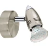 Spottivalaisin Eglo Magnum-Led Ø7cm GU10 kromi