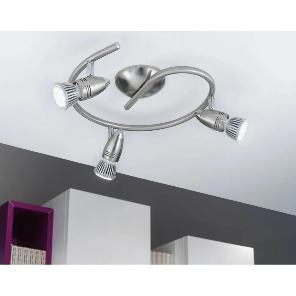 Spottivalaisin Eglo Magnum-Led 3-osainen GU10 kromi