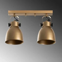 Spottivalaisin kattoon Linento Lighting Spotkafasi, 2-osainen, musta