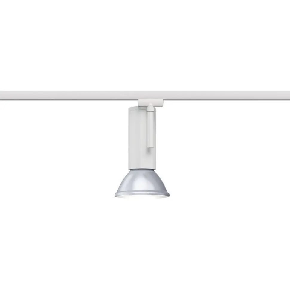 Spottivalaisin kiskoon Paulmann URail Apol, E27, max.50W, himmennettävä, kromi