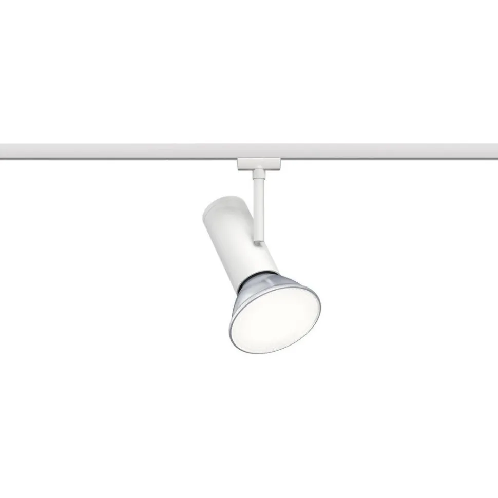 Spottivalaisin kiskoon Paulmann URail Apol, E27, max.50W, himmennettävä, kromi