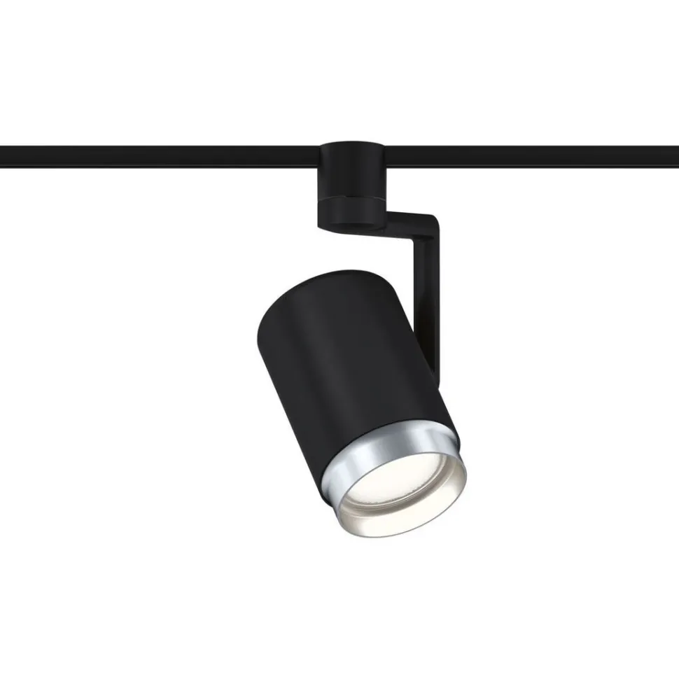 Spottivalaisin kiskoon Paulmann URail Asthene, E27, max.50W, himmennettävä, musta