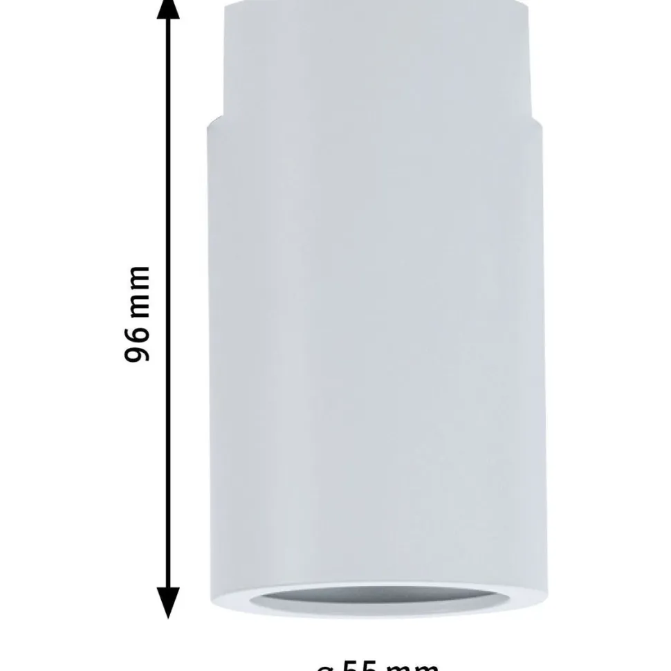 Spottivalaisin kiskoon Paulmann URail, E27, max.20W, himmennettävä, valkoinen