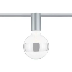 Spottivalaisin kiskoon Paulmann URail, E27, max.20W, himmennettävä, valkoinen