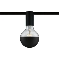 Spottivalaisin kiskoon Paulmann URail, E27, max.20W, himmennettävä, valkoinen