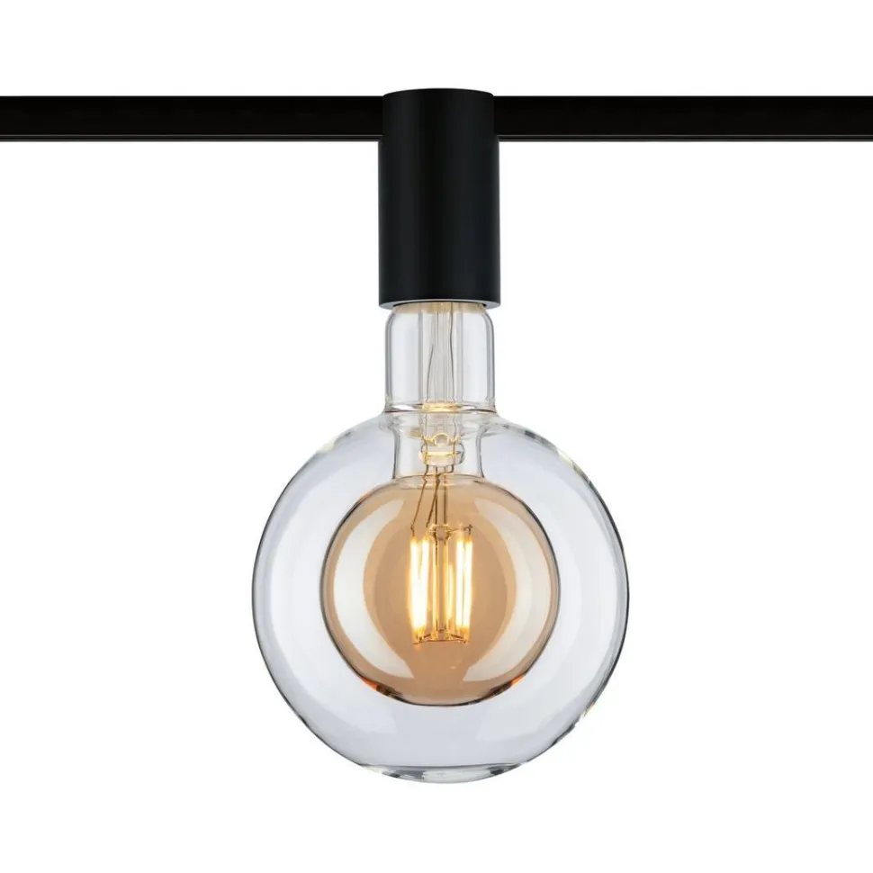 Spottivalaisin kiskoon Paulmann URail, E27, max.20W, himmennettävä, valkoinen