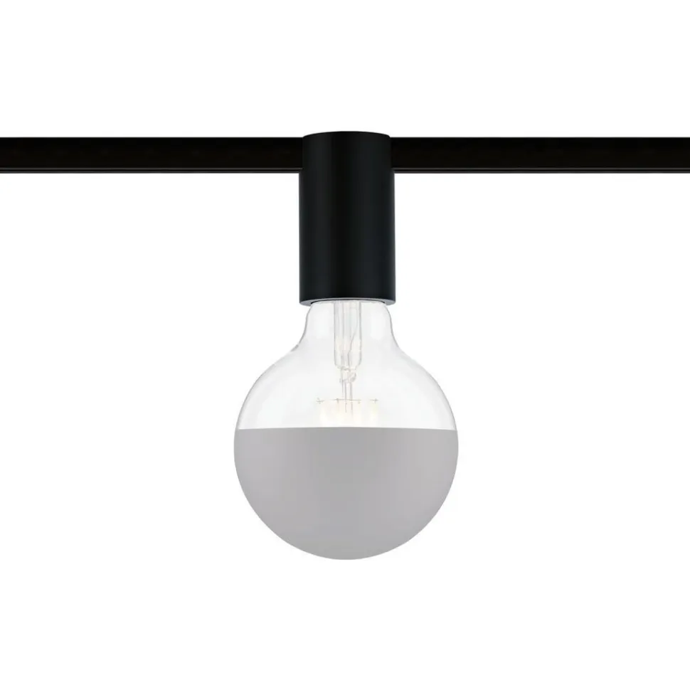 Spottivalaisin kiskoon Paulmann URail, E27, max.20W, himmennettävä, valkoinen