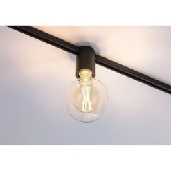 Spottivalaisin kiskoon Paulmann URail, E27, max.20W, himmennettävä, valkoinen