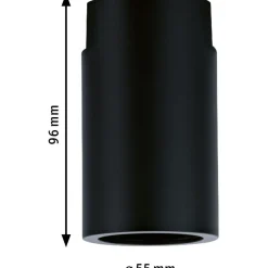 Spottivalaisin kiskoon Paulmann URail, E27, max.20W, himmennettävä, valkoinen