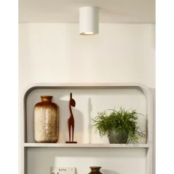 Spottivalaisin Lucide Tube Ø9.6cm GU10 valkoinen