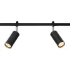 Spottivalaisin Markslöjd Expand Cylinder GU10 50cm musta