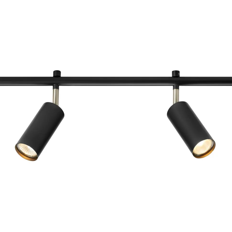 Spottivalaisin Markslöjd Expand Cylinder GU10 50cm musta