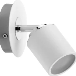 Spottivalaisin Paulmann Tube, IP44, GU10, himmennettävä, valkoinen/kromi