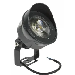 Spottivalaisin Spectrum Flori Spot 25° 24V 5W 3000K IP65 Ø64x100mm musta