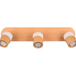 Spottivalaisin Trio Aruni, 3-os, GU10, puu/mattamusta