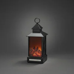 Takkalyhty Konstsmide, 4 LED, tuliefekti, 32cm, paristokäyttöinen