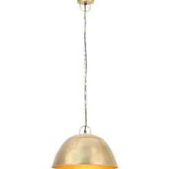Teollistyylinen riippuvalaisin 25 w messinki 41 cm e27