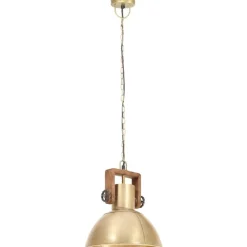Teollistyylinen riippuvalaisin 25 w messinki pyöreä 30cm e27