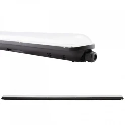 Teollisuusvalaisin Spectrum Limea Gigant Hermetic 1490x72x70mm 75W 4000K 120° IP65 IK10 tiivistetty musta
