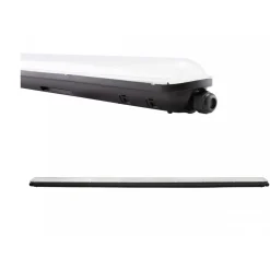 Teollisuusvalaisin Spectrum Limea Gigant tiivistetty 600mm 20W 4000K 120° IP65 IK10 harmaa/valkoinen