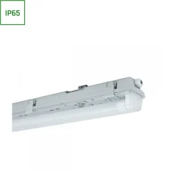 Teollisuusvalaisin Spectrum Limea LED-putki G13 1x120cm IP65 1320x75x90mm tiivistetty harmaa