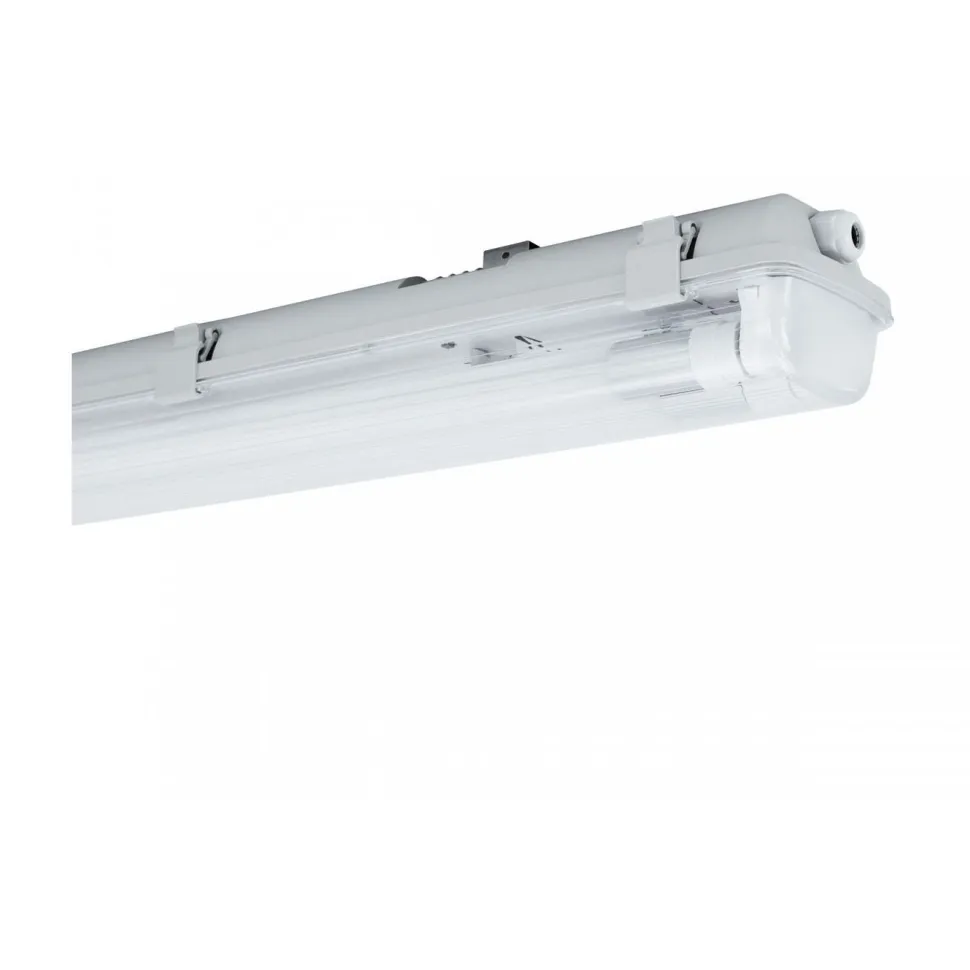 Teollisuusvalaisin Spectrum Limea LED-putki G13 2x60cm IP65 710x100x85mm tiivistetty harmaa